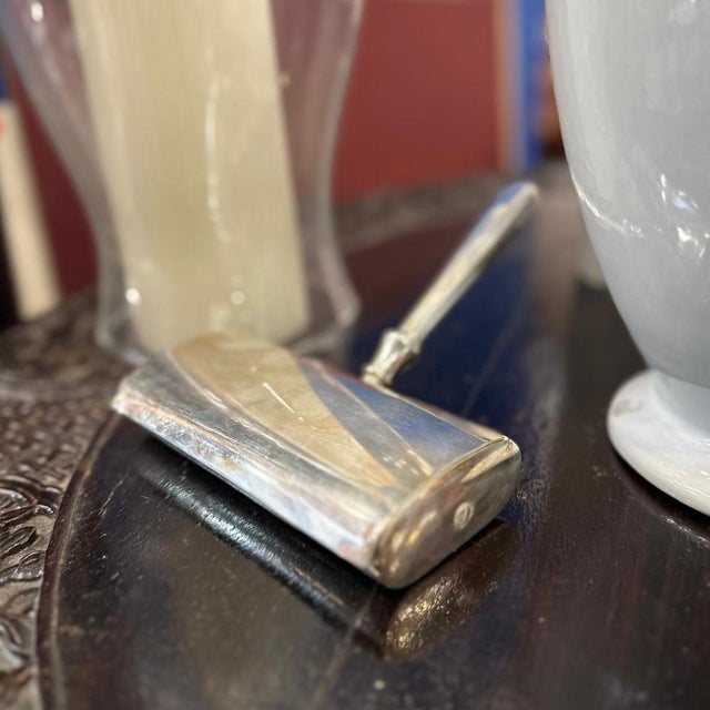 French Le Grillon Crumb Catcher from Christofle, 1958 For Sale - Image 3 of 13