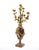 French Louis XVI Style Candelabra / White-Veined Red Marble & Gilt Bronze, 1885 For Sale - Image 17 of 18