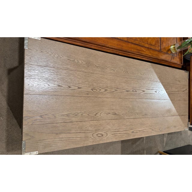Campaign Restoration Hardware "Cayden" Campaign Style Desk For Sale - Image 3 of 6