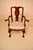 Wood 18th Century Mahogany Queen Anne Armchair For Sale - Image 7 of 12