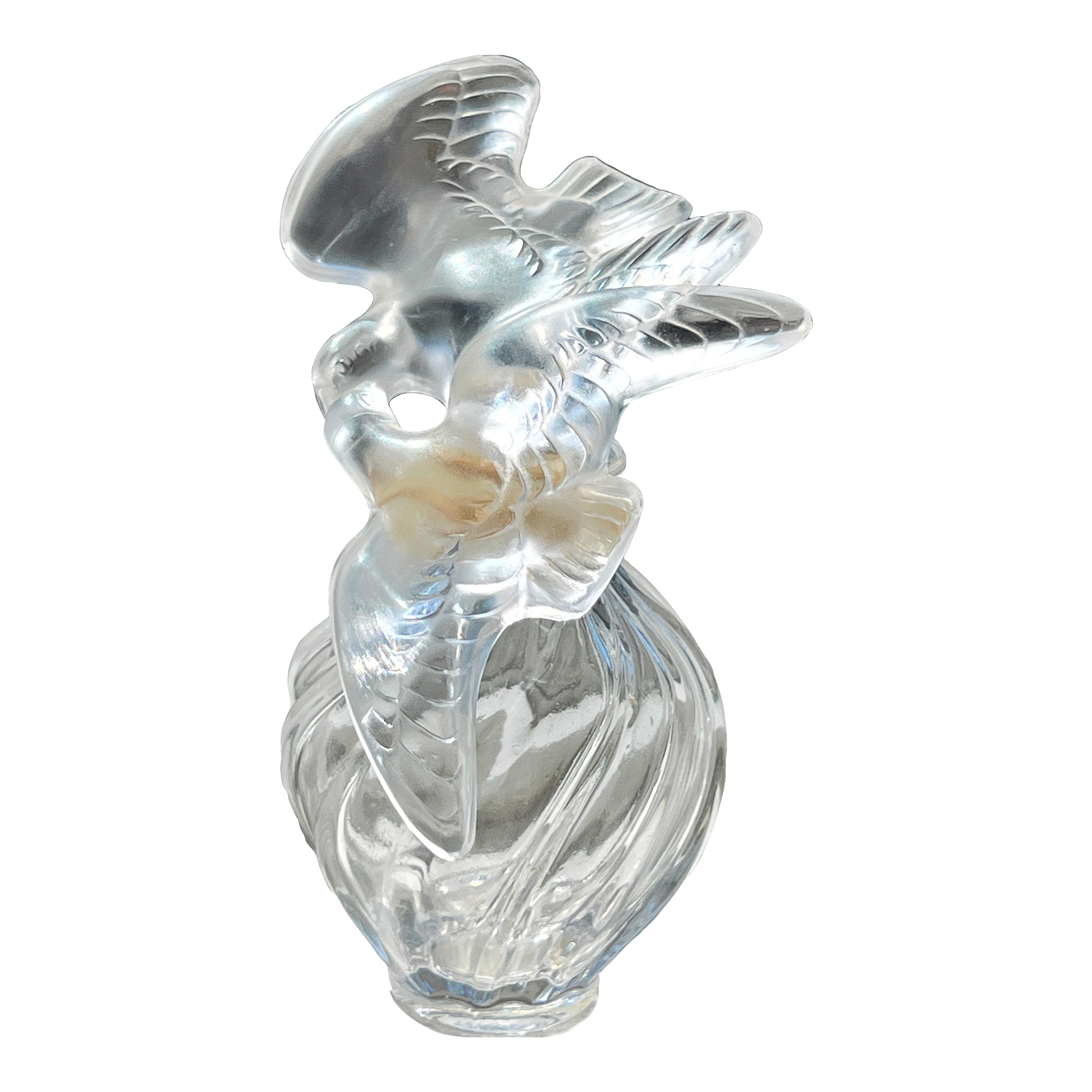Vintage Lalique Perfume Bottle Nina Ricci's L'air Du Temps Two