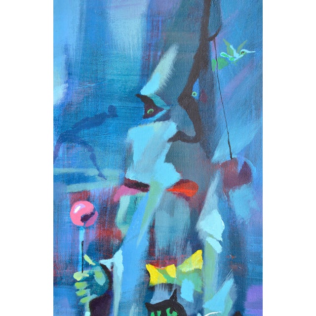 Early 21st Century Rauls Zitmanis, Dream of the Little Prince, 2011, Acrylic Painting on Canvas For Sale - Image 5 of 10
