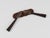 Brass Corn Cob Skewers with Leather Holder attributed to Carl Auböck, Vienna, Austria, 1930s, Set of 2 For Sale - Image 6 of 10