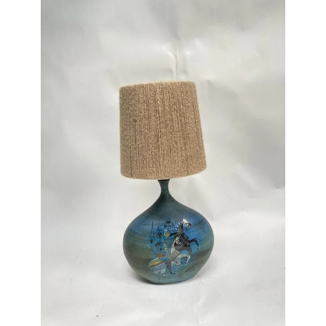 Ceramic Lamp from Delespinasse, 1950s For Sale - Image 9 of 9