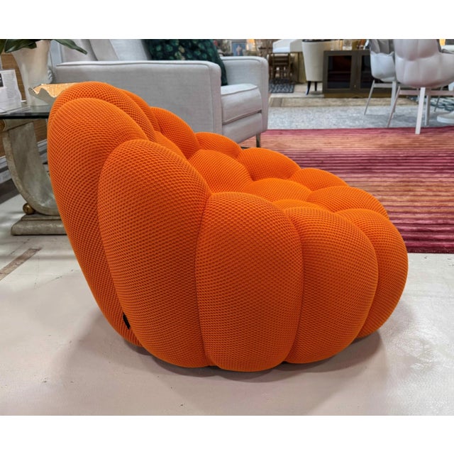 Modern Roche Bobois Bubble Pivoting Lounge Chair For Sale - Image 3 of 8