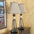 Pair of Uttermost Wrought Iron & Ceramic Sphere Table Lamps For Sale - Image 18 of 18