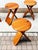 Folding Stools from Bankotte, 1980s, Set of 5 For Sale - Image 12 of 15