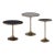 Contemporary Nouveau Bronze Bunching Tables - Set of 3 For Sale