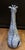 Vintage MCM Andrea by Sadek Blue & White Painted Fishnet Sitting Giraffe 13" Tall Figurine For Sale In Dallas - Image 6 of 7