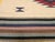 Vintage American Southwestern Saltillo Kilim Rug, Medallion & Striped Pattern, Ivory & Red, 5x7 For Sale - Image 4 of 18