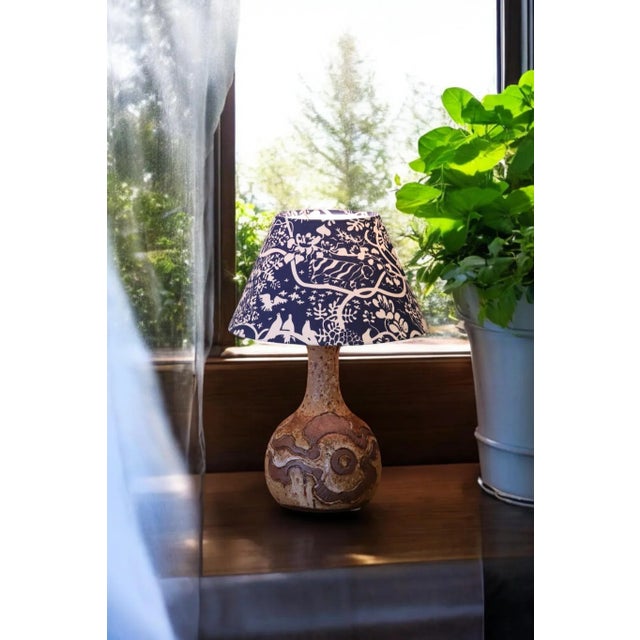 Stoneware Lamp Base by Mette Løkke Stiil & Niels Still, 1970s For Sale - Image 10 of 11
