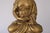 1950s Hollywood Regency Gold Ceramic Buddha Table Lamp For Sale - Image 9 of 17