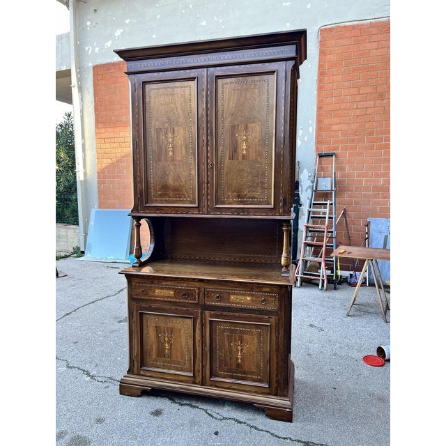 Inlaid Liberty Flat Plate Sideboard, 1960s For Sale - Image 4 of 18