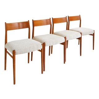 Model 418 Chairs by Arne Vodder for Sibast, 1960s, Set of 4 For Sale