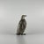 Silver-Plated Brass Penguin Sculpture from Gucci, Italy, 1970s For Sale - Image 3 of 16