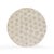 Boho Chic Lorna Stool in Pearl Floral Petal Capiz Shell Motif For Sale - Image 3 of 6