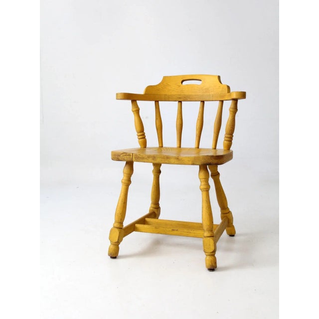 MidCentury Buckstaff Captains Chair Chairish