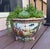 Chinese Rose Famille Vintage Cache Pot Jardinière Planter Octagonal For Sale - Image 14 of 16
