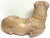 Late 19th Century Late 19th Century Antique English Terracotta Recumbent Pug Dog For Sale - Image 5 of 10