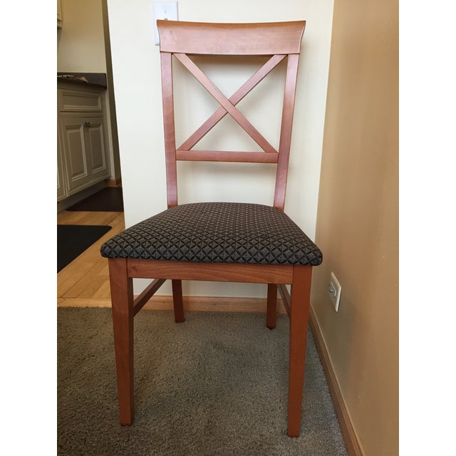 Transitional Dania Dining Set 7 Pieces Chairish