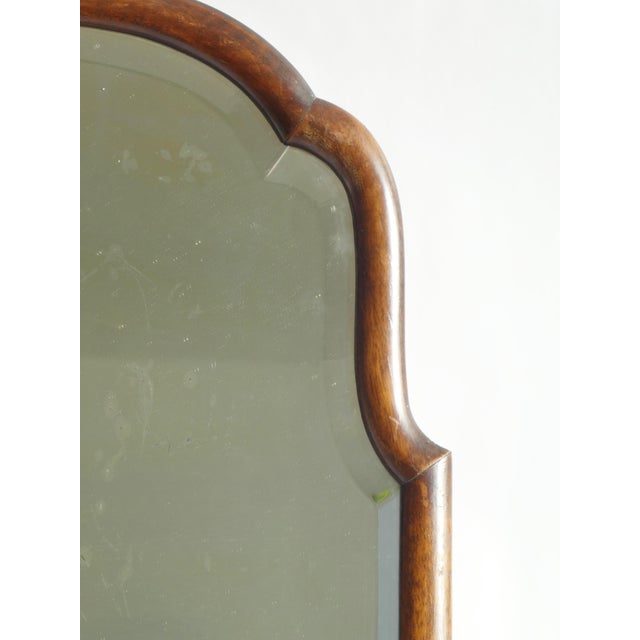 Large Antique Dutch Scalloped Mirror For Sale - Image 5 of 12