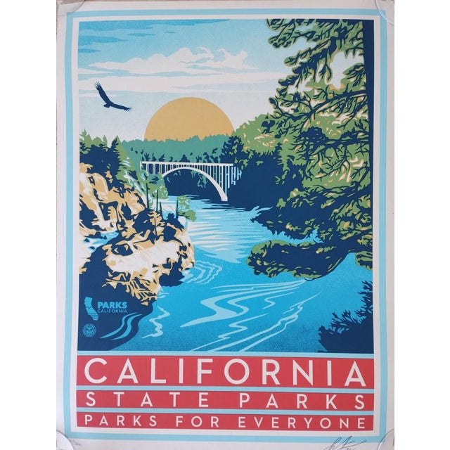 Shepard Fairey (Obey Giant), Parks for Everyone, 2022, Screenprint For Sale - Image 7 of 7