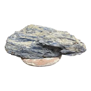 Blue Kyanite in Quartz Crystal Specimen With Cushion
