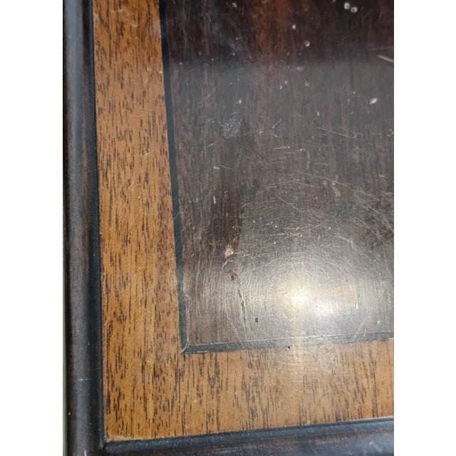 Late 20th Century Stickley Banded Mahogany Dresser Chest of Drawers Dovetail Construction For Sale - Image 12 of 15