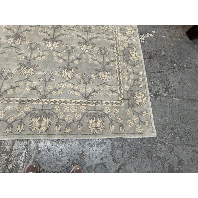 8ft X 10ft Pottery Barn Kennedy Area Rug, Blue Multi For Sale - Image 12 of 12