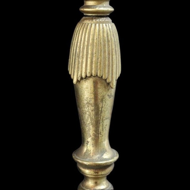 Bradley & Hubbard Inspired Neoclassical Brass Pendant Light C1920 For Sale - Image 6 of 8