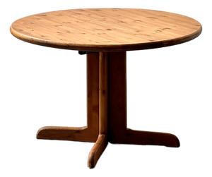 Extendable Dining Table in Pine Wood, 1970s