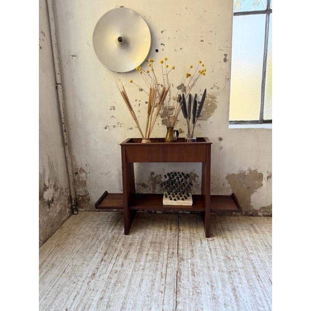 Constructivist Rosewood Planter, 1950s For Sale - Image 10 of 18