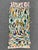 Textile Azilal Multicolor Berber Moroccan Wool Rug For Sale - Image 7 of 7