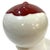 1980's Oxblood Splash Hand-Crafted Porcelain Vessel - Ken Edwards Montana Potter For Sale - Image 6 of 11