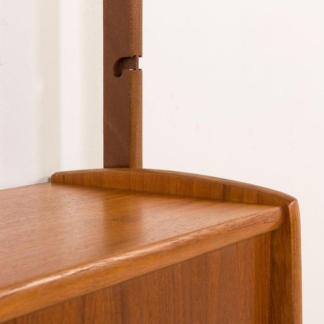 Ergo Three Bay Wall Unit by John Texmon, Nowrway, 1960s For Sale - Image 15 of 18