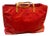 1999 Louis Vuitton Red Vernis Patent Leather Reade Gm Huge Tote-Bag For Sale