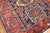 Antique Zabihi Collection Navy Heriz Accent Rugs - A Pair - 4'10" x 6'1" For Sale - Image 9 of 12