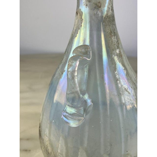 1940s Oppalescent Murano Glass Amphora attributed to Archimedes Seguso, Italy, 1940s For Sale - Image 5 of 15