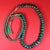 2020s Ajd 14 Inch Expandable Graduated Emerald Rondel Necklace For Sale - Image 5 of 5