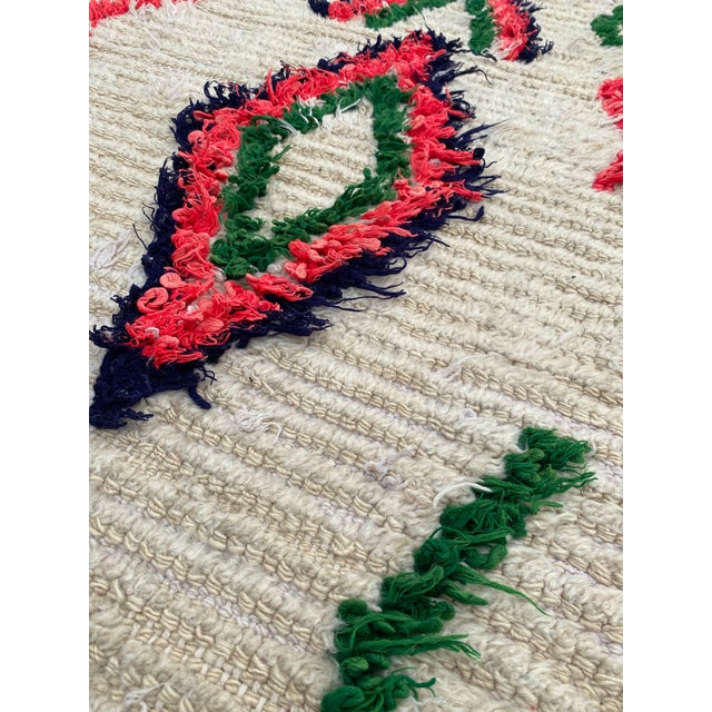 Moroccan Artist Azilal Berber Rug For Sale - Image 4 of 9