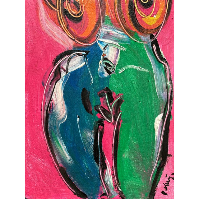 1960s Large Titled Painting by Peter Keil, 1967 For Sale - Image 5 of 8