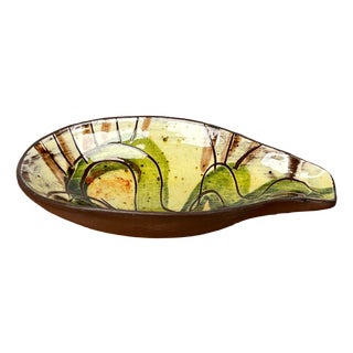 Mid-Century Modern German Studio Pottery Bowl from Töpferei Bücking Börnsen, 1960s For Sale
