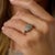 Retro old cut diamond 14k two tone gold ring is a beautifully detailed vintage design showcasing the bold elegance and...