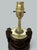 Antique Pair French Bronzed Townley Pair Table Lamps Rouge Marble Grand Tour 19c For Sale - Image 4 of 11