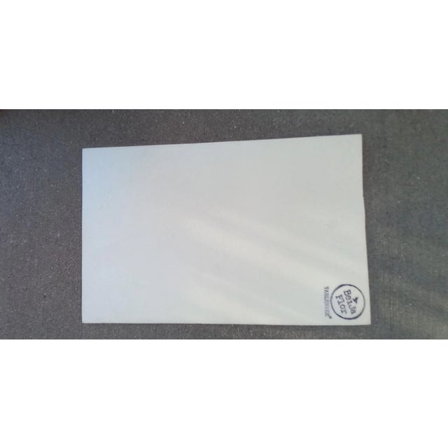 Plastic Beija Flor Ancient Tile Pattern Placemats- Set of 4 For Sale - Image 7 of 10