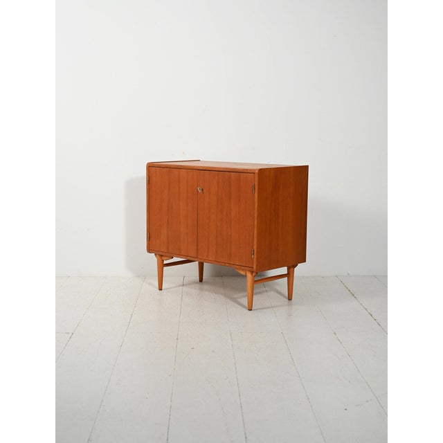 1960s Scandinavian Teak and Oak Sonett Cabinet, 1960s For Sale - Image 5 of 10