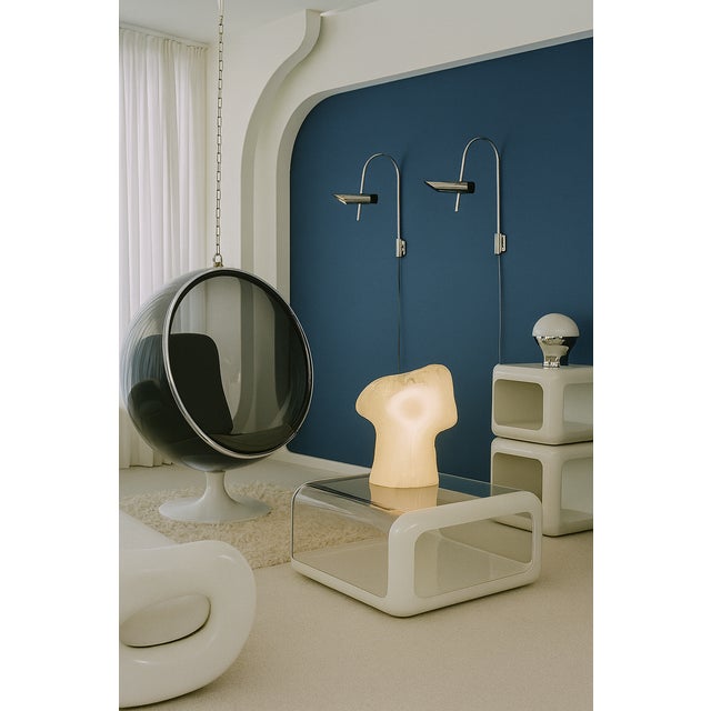 Tharsis Wall Sconces attributed to LP Oliva for Fase, 1970s, Set of 2 For Sale - Image 11 of 13