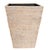 Wood Artifacts Rattan Square Tapered Waste Basket with Metal Liner in White Wash For Sale - Image 7 of 9