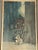 1930s Hiroshi Yoshida Signed Japanese Woodblock Print Misty Day in Nikko, With Seal For Sale - Image 9 of 10