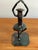 Late 20th Century Industrial Design Brutalist Metal Ballerina Sculpture of Railroad Spike For Sale - Image 9 of 11